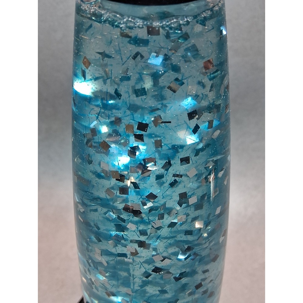 2 Retro Style Early 2000's Sparkle Glitter Lava Lamps 15' Model LP-20B No Bulb